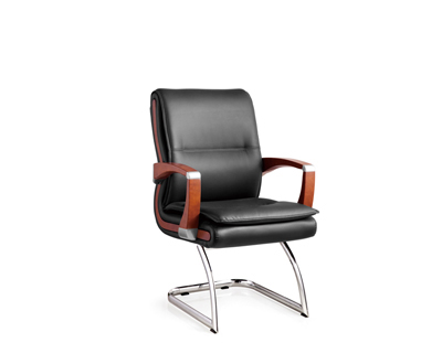 黑色牛皮/西皮會議室配套班椅 黑色牛皮/西皮會議室配套班椅
