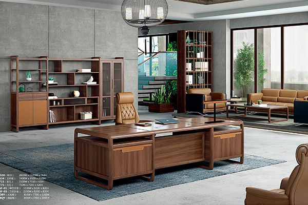 新中式老板辦公桌全實(shí)木老板班臺(tái)-雅致 新中式老板辦公桌全實(shí)木老板班臺(tái)-雅致